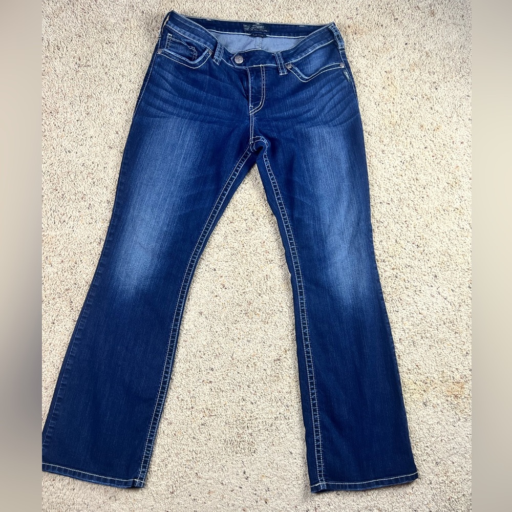 Plus Size 16 Silver Tuesday Bootcut Jeans